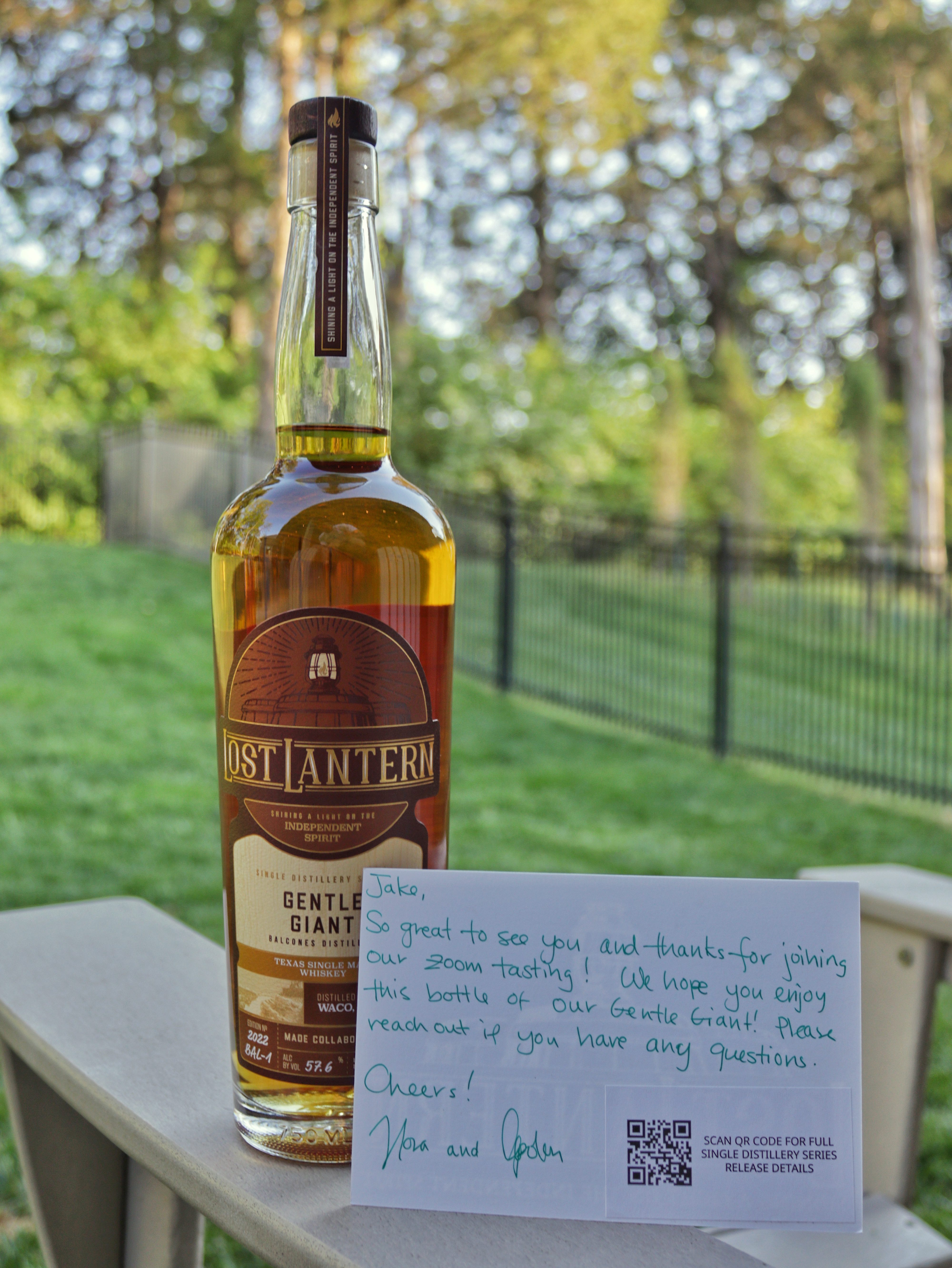 Lost Lantern, Single Distillery Series, Balcones
