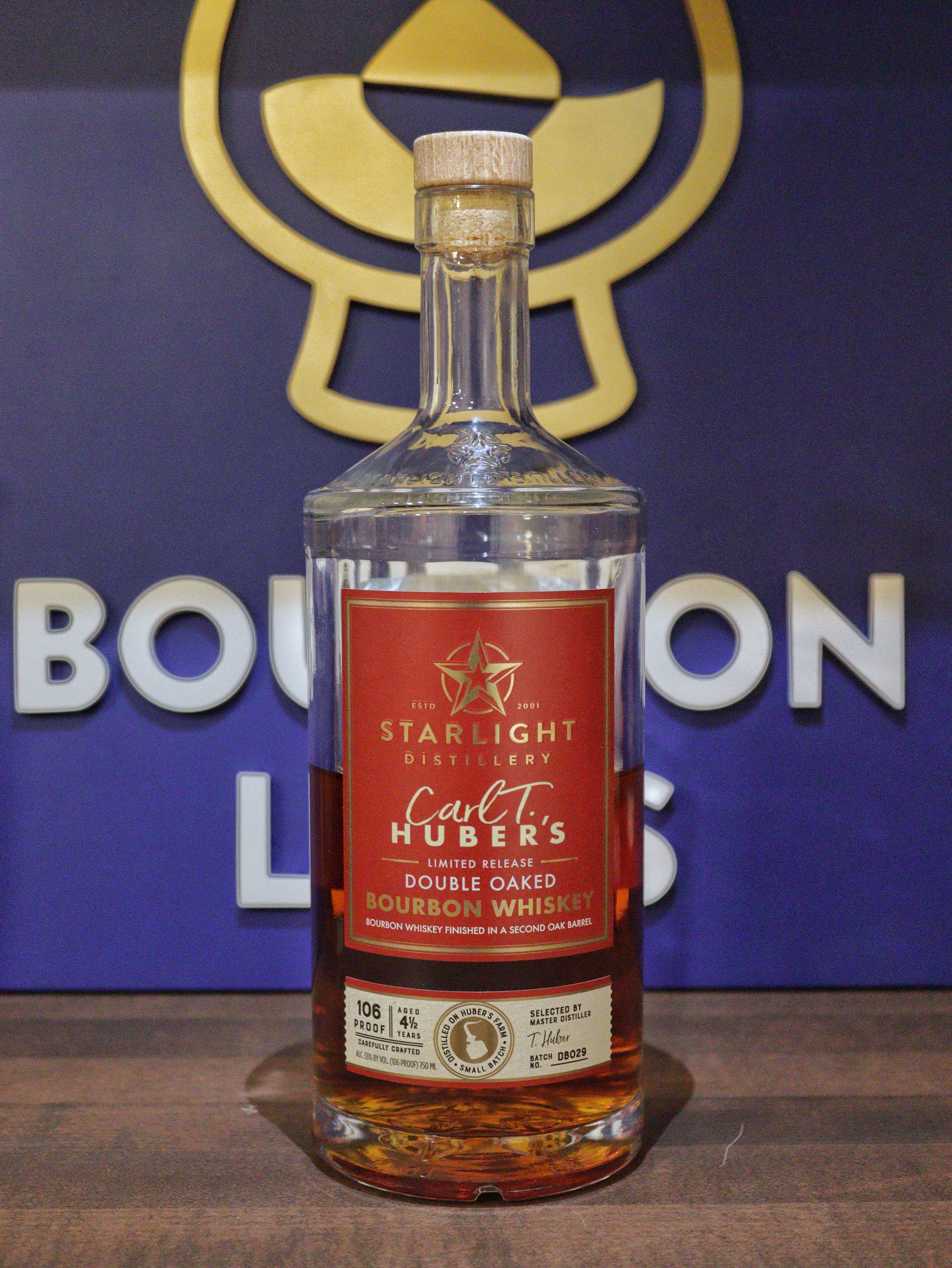 American Double Oaked Carl T Bourbon