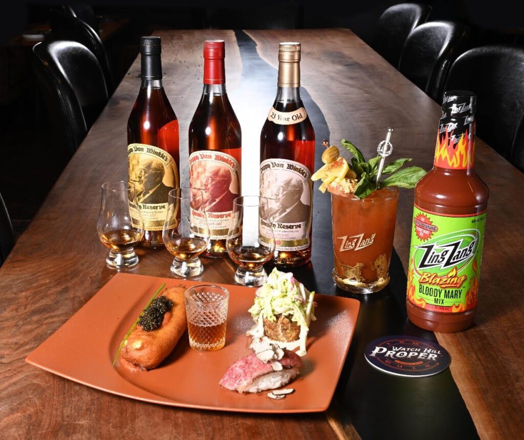 Bloody Mary at Watch Hill Proper using Pappy Van Winkle