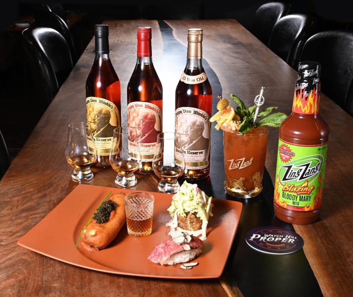 Bloody Mary at Watch Hill Proper using Pappy Van Winkle
