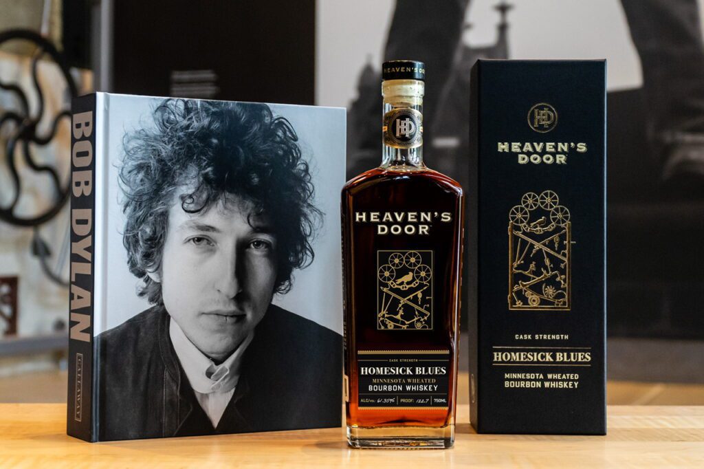 Homesick Blues with photo of Bob Dylan