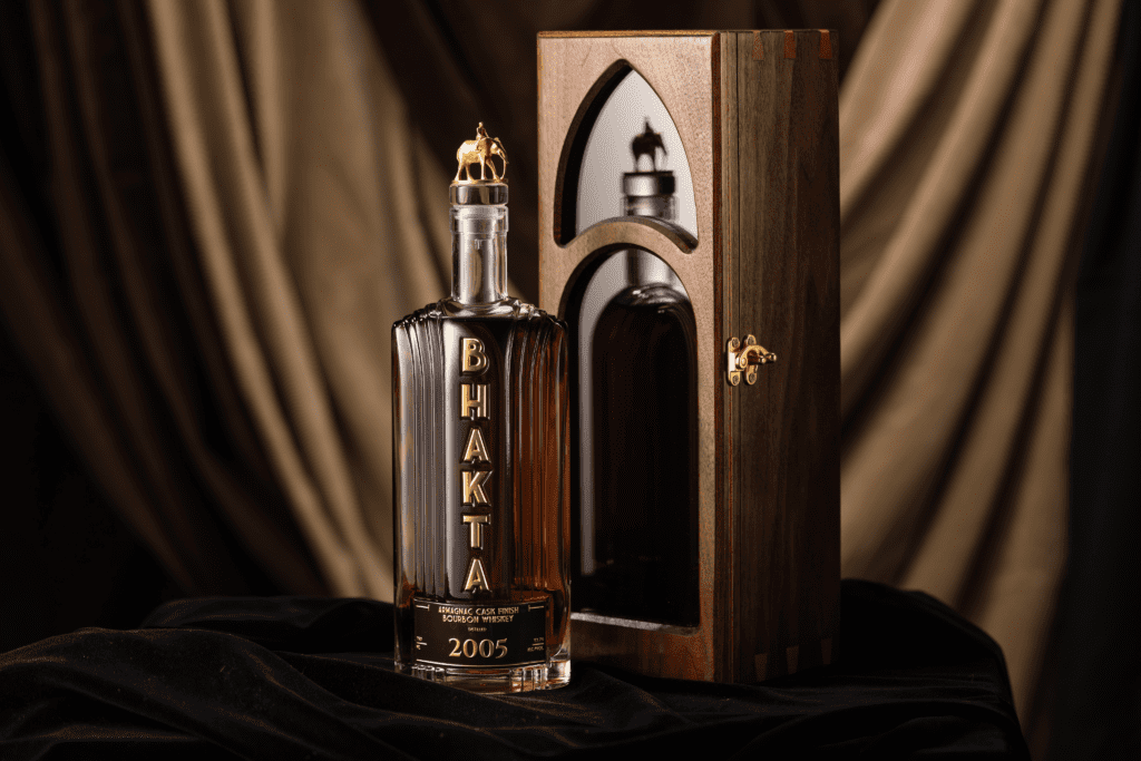 Bottle of BHAKTA 2005 Bourbon