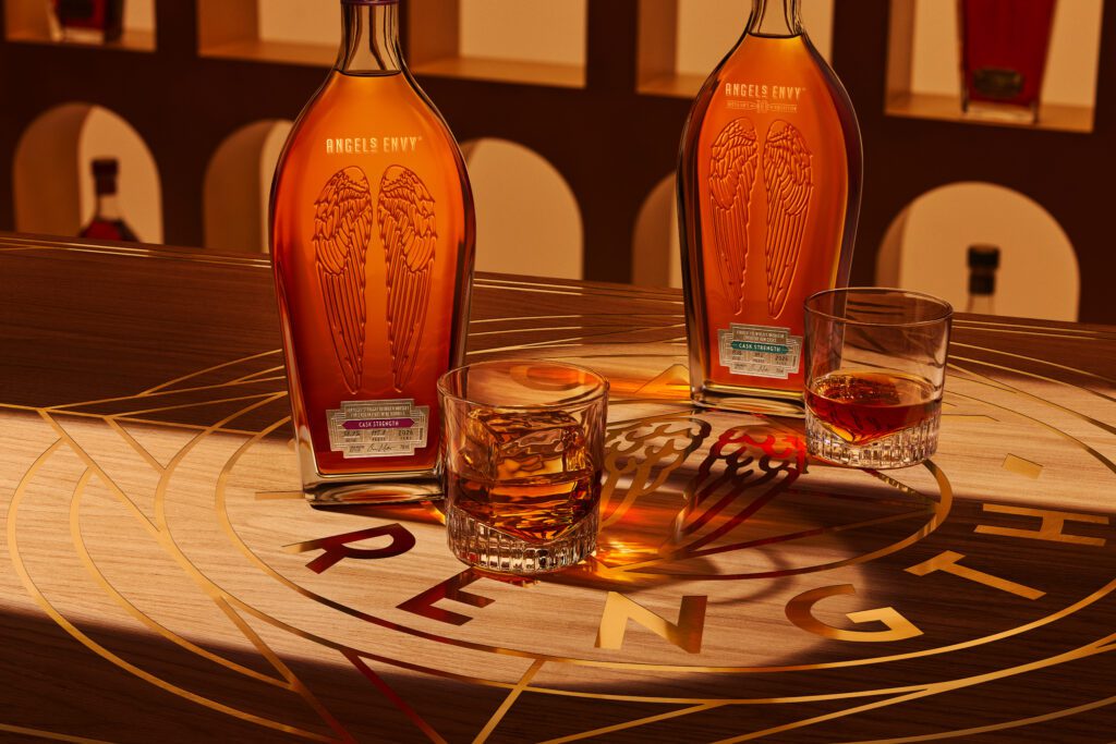 Angel's Envy 10 Year Rye and Finished Bourbon