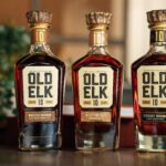 Old Elk 10 Year - line up of Wheated Bourbon, Wheat Whiskey, and Bourbon
